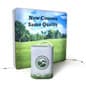 Backlit Trade Show Display w/ Custom-Printed Full-Color Wall Graphic, 2 Cases