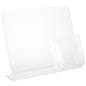 Flat Bottom 13" x 11" Sign Frame with Brochure Holder