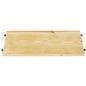 Outrigger Add-On Unit with Light Wood Shelves and Hooks to Attach to Brackets