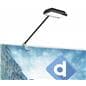 LED exhibit stem light with neutral color temperature