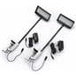 LED exhibit stem light set of 2 for exhibition backwall
