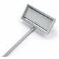 LED display arm lights with low profile tilting top