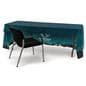 Custom table covers with open back style 