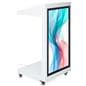 Checkout stand with digital display with vibrant and clear 1080p screen