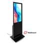 Advertising multimedia kiosk with LCD screen