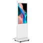 Advertising Multimedia Kiosk with Tempered Glass