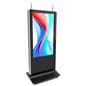 Double-sided digital vertical touchscreen kiosk with 55" Screen 
