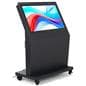 Outdoor touch screen display with an outdoor IP55 rating