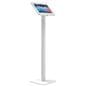 Floorstanding Samsung Galaxy tablet holder designed to fit the 12.4" Samsung Galaxy Tab S8+, S9+, and S10+ tablets