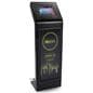 Custom LED backlit replacement graphic for IPGRDLB series tablet holders with illuminated colorful display