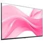 4K digital signage display TV with six HDMI inputs, one ethernet port, two USB 2.0 ports, and one 3.5 millimeter audio jack