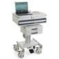 Height Adjustable Medical Cart w/ CPU Holder