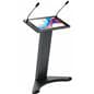 Smart digital podium with Windows 10 operating system