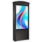 Outdoor digital signage display with sleek black color option
