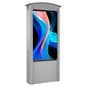 Outdoor digital signage display with 10pt IR touch screen functionality 