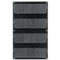29 inch x 47.5 inch multi-pocket acrylic brochure rack made in the USA to fit magazines