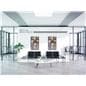 Multi-pocket acrylic brochure rack enhances your work space