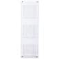 3-tier wall mounted literature rack with pre-drilled holes 