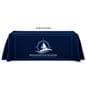 Custom rectangle table cover limited imprint area