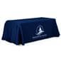 Custom rectangle table cover with Pantone-matched colors