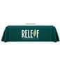 Custom rectangle table cover limited imprint area