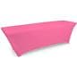 Pink stretch table cloth 