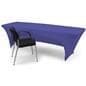 Durable stretch table cloth is made of polyester material 