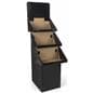 Bin Display with 3 Shelves