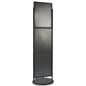 Black Triple 22 x 28 Mobile Graphic Stand, Lightweight