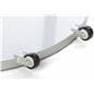 Silver Triple 22 x 28 Mobile Graphic Stand, Lightweight