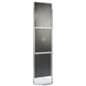 Silver Triple 22 x 28 Mobile Graphic Stand, Aluminum