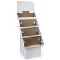 White Retail Cardboard Stand