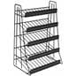 Black 5 Tier Wire Countertop Rack