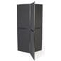 Portable display wall panels features 360&deg; accessibility