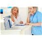 Acrylic sign display in medical clinic