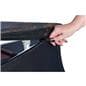 Beacon illuminated portable backdrop with push pin assembly 