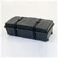 Smart case podium storage container with wheels