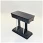 Smart case podium storage container with double lids 