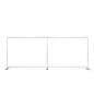 20' tension fabric backwall with aluminum frame