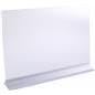 17 x 11 Vertical Sign Holder is A Frameless Design