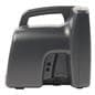 Portable pa system with wireless mic and audio ports
