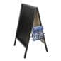 Black Wire Literature Pocket for A-Frame Sign and Sandwich Boards