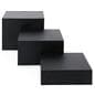 Acrylic cube display can be configured individually or grouped together