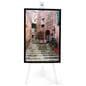 Acrylic A frame floor easel with transparent plastic design