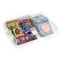 5-Section Acrylic Divided Tray with Multiple Dividers