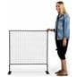 Double sided portable vendor display wall 