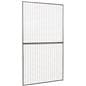 73 inch tall black art display grid 