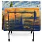 Print storage rack is excellent for displaying a variety of artwork 