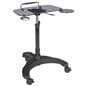 Rolling Laptop Workstation with 3" Casters