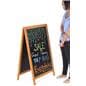 a-frame black board